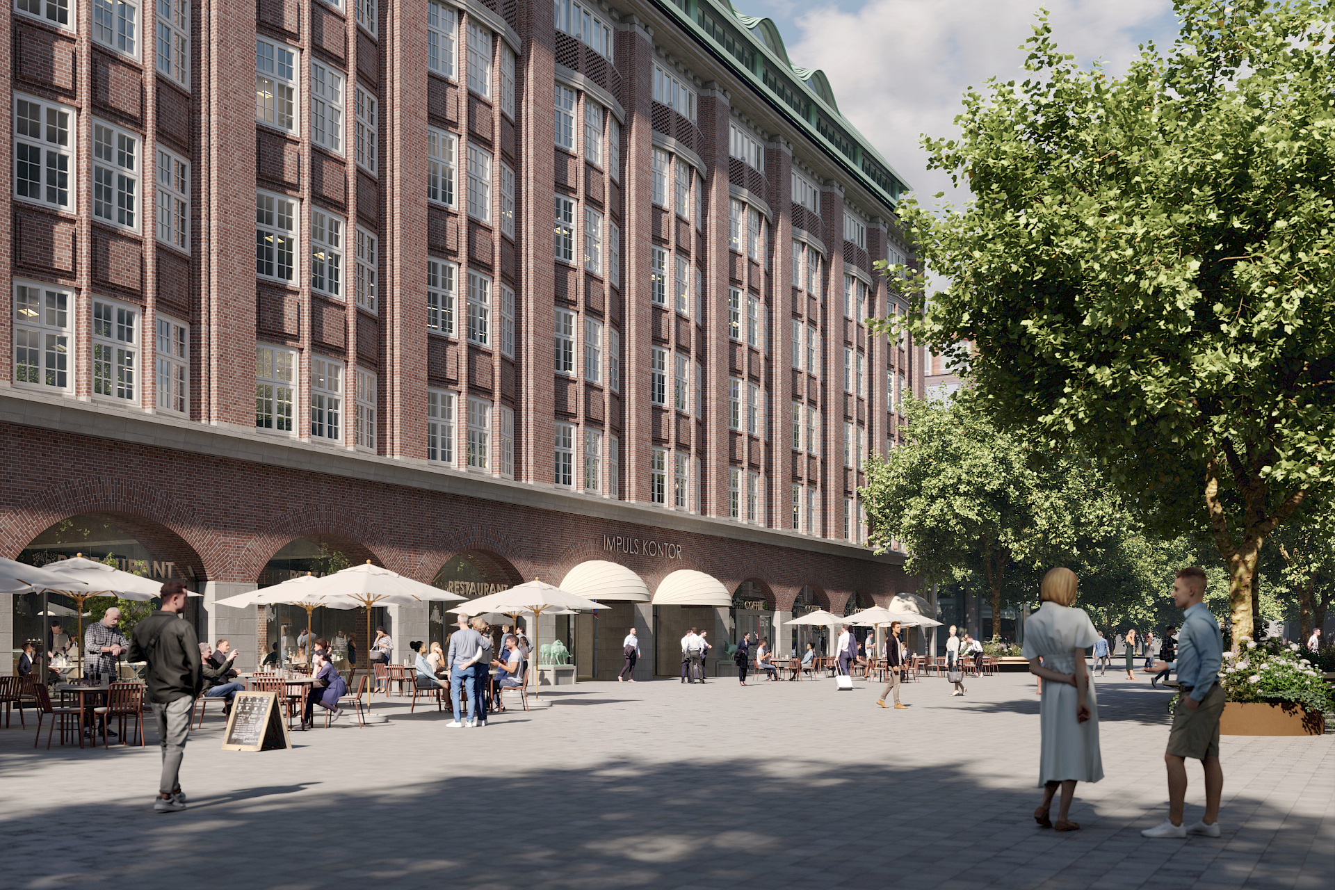 Im Buzz der Stadt: Perspektive Lange Mühren