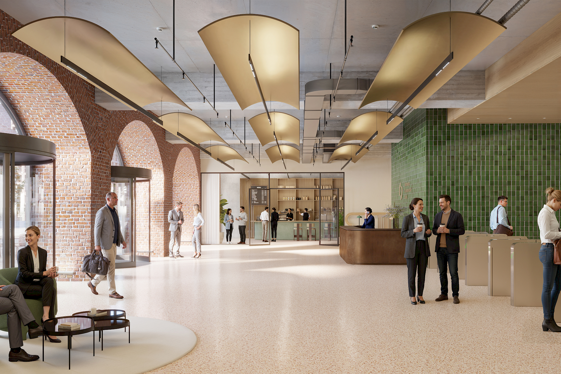 Lobby: Wohlfühlatmosphäre von Anfang an